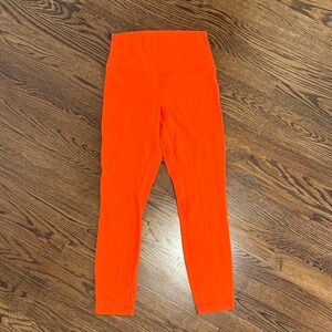 Lululemon size 6 Align 7/8 leggings